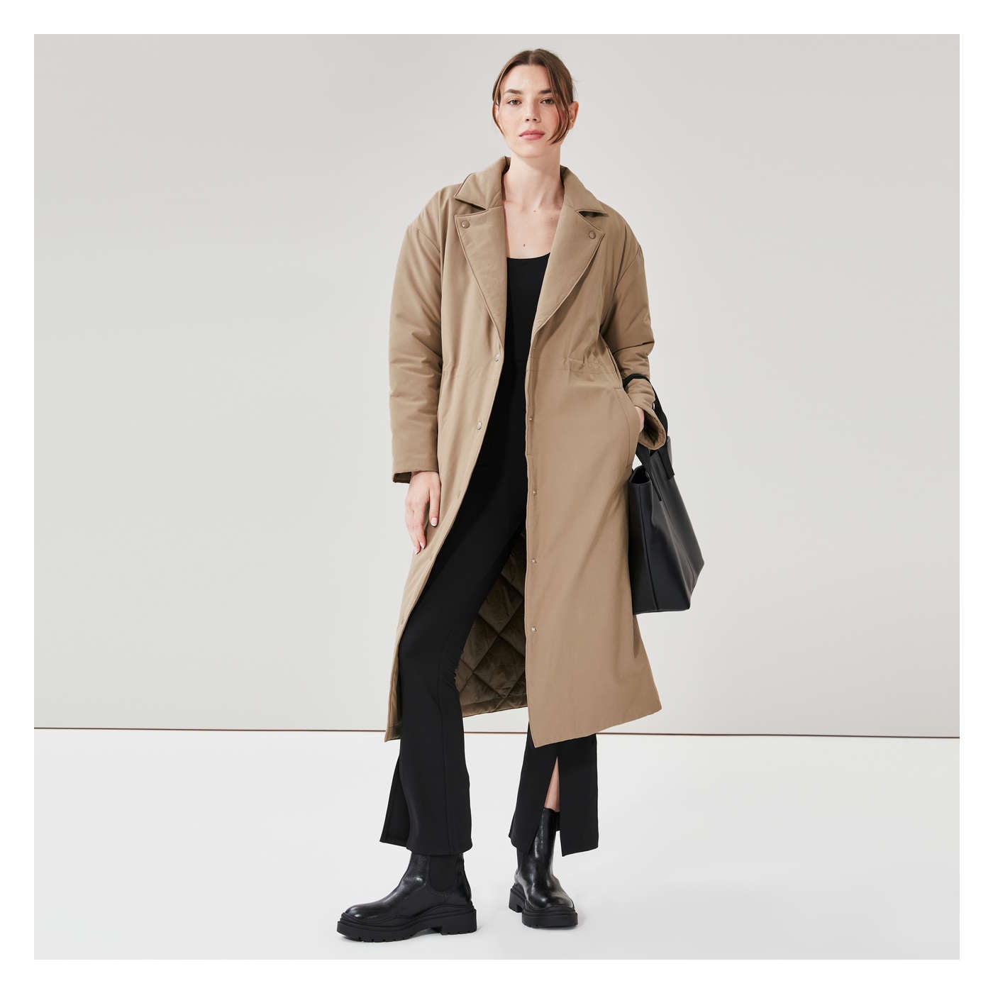 Ameri 3WAY LAYERED TRENCH COAT Ameri 3WAY LAYERED TRENCH